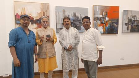 “FOUR VISIONS – ONE EXHIBITION” Art Exhibition By 4 Renowned Artists In Nehru Centre Art Gallery