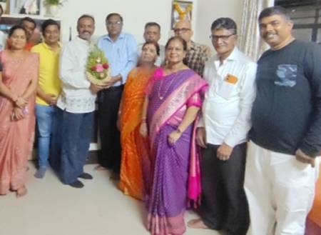 SATISH SAMUDRE Elected President By Mumbai Kalal Samaj Unanimously By New Executive Committee.