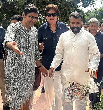 Popular Bollywood Actor And BJP Spokesperson Mukesh Tyagi, Along With Special Guest Aushim Khetarpal, Honored The Team Behind The Film ‘Hanuman Ansh’.